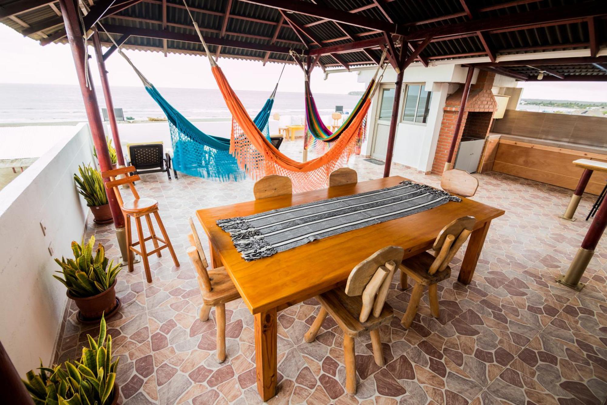 Makena La Boquilla Beach Hostel Cartagena Kültér fotó