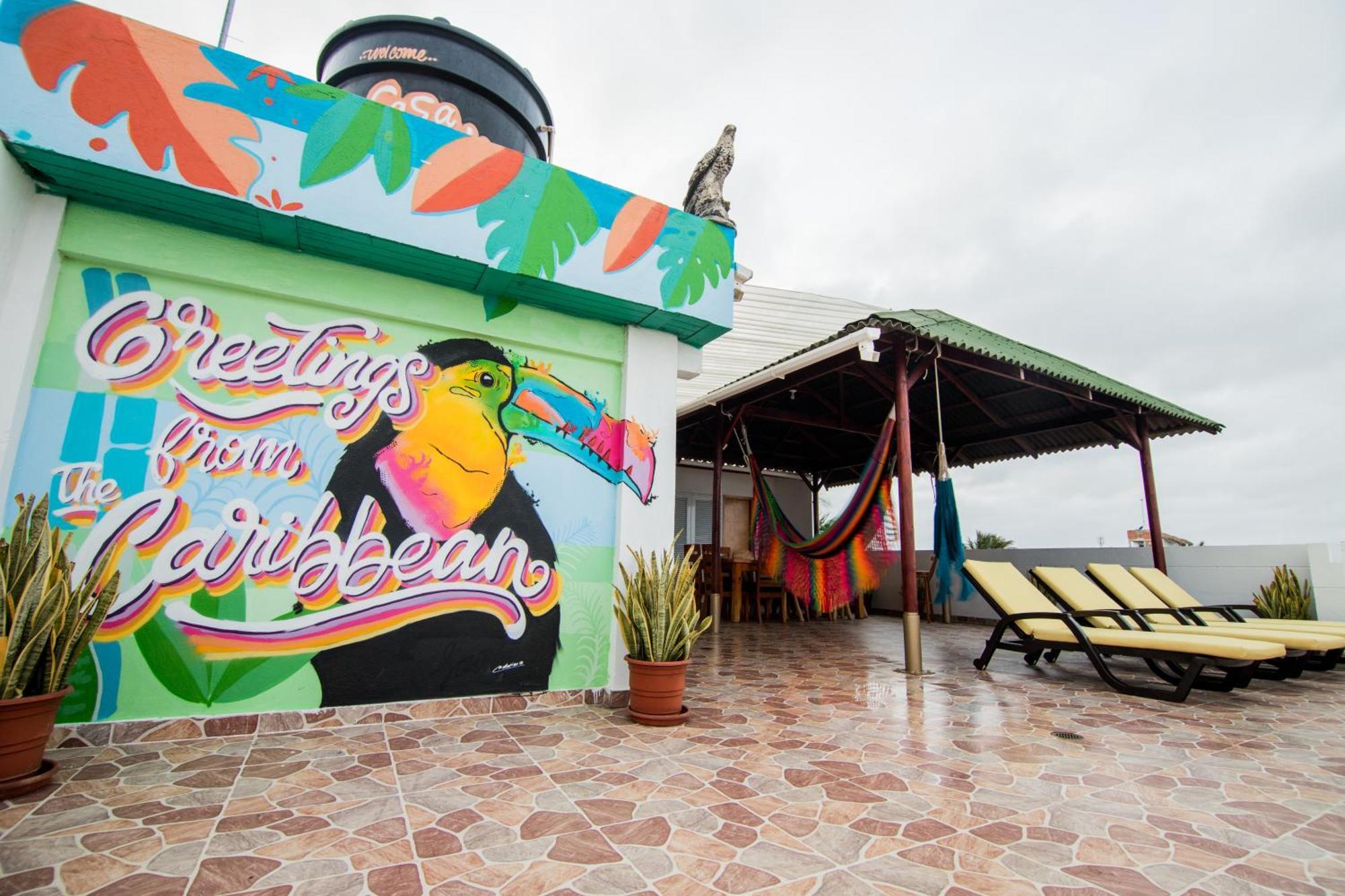 Makena La Boquilla Beach Hostel Cartagena Kültér fotó