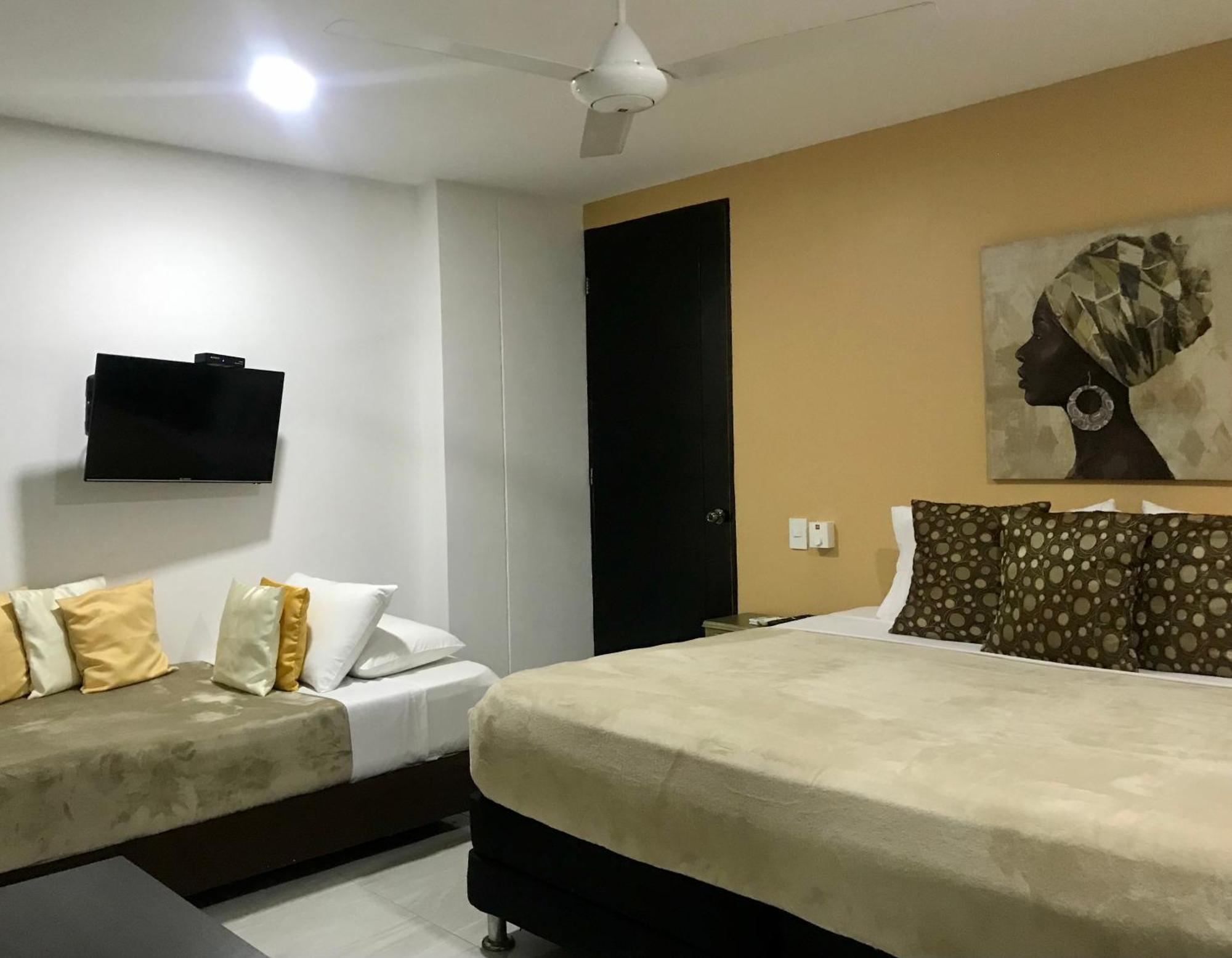Makena La Boquilla Beach Hostel Cartagena Szoba fotó